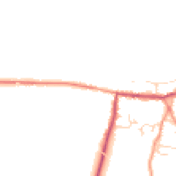 Daytime road noise heatmap for NG34 0RB