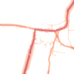 Daytime road noise heatmap for NG34 0RE