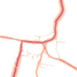 Daytime road noise heatmap for NG34 0RQ