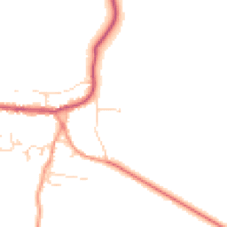 Daytime road noise heatmap for NG34 0RW