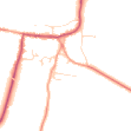 Daytime road noise heatmap for NG34 0RX