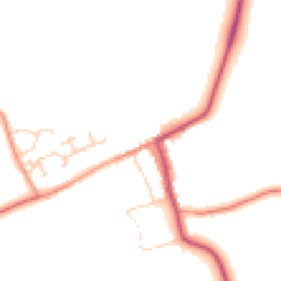 Daytime road noise heatmap for NG34 0SD