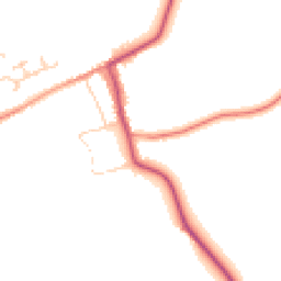 Daytime road noise heatmap for NG34 0SG