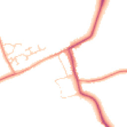 Daytime road noise heatmap for NG34 0SL