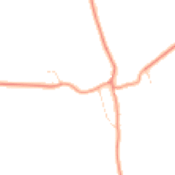 Daytime road noise heatmap for NG34 0TD