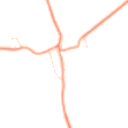 Daytime road noise heatmap for NG34 0TJ