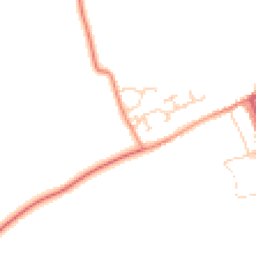Daytime road noise heatmap for NG34 0TP