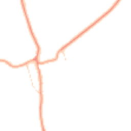 Daytime road noise heatmap for NG34 0TT