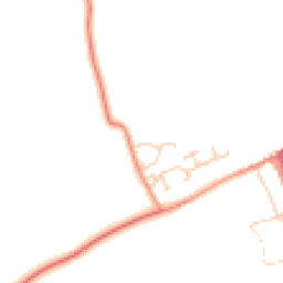 Daytime road noise heatmap for NG34 0UF