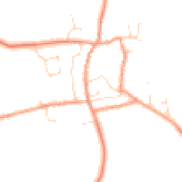 Daytime road noise heatmap for NG34 0UJ
