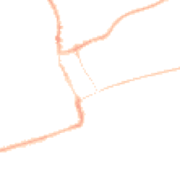 Night-time road noise heatmap for NG34 7ES