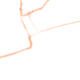 Night-time road noise heatmap for NG34 7EY