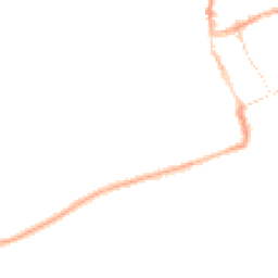 Night-time road noise heatmap for NG34 7GL
