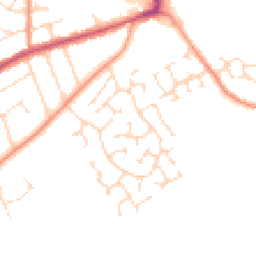 Daytime road noise heatmap for NG34 7GN