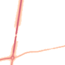 Night-time road noise heatmap for NG34 7SL