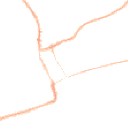 Night-time road noise heatmap for NG34 7TT