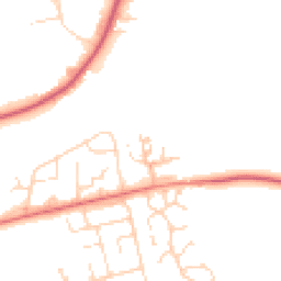 Daytime road noise heatmap for NG34 7ZJ