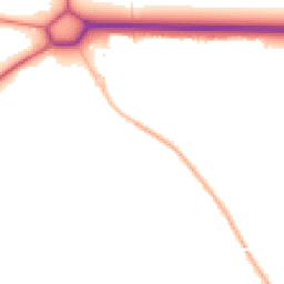 Night-time road noise heatmap for NG34 8BF