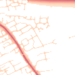 Daytime road noise heatmap for NG34 8BH