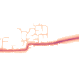 Daytime road noise heatmap for NG34 8BZ