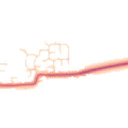 Daytime road noise heatmap for NG34 8DA