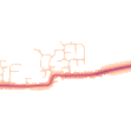 Daytime road noise heatmap for NG34 8DB
