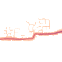 Daytime road noise heatmap for NG34 8DF
