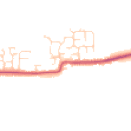 Daytime road noise heatmap for NG34 8DH