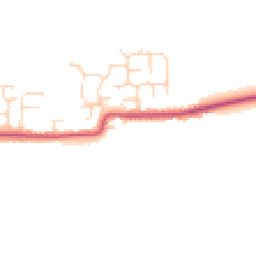 Daytime road noise heatmap for NG34 8EW