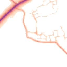 Daytime road noise heatmap for NG34 8GA