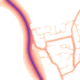 Daytime road noise heatmap for NG34 8GQ