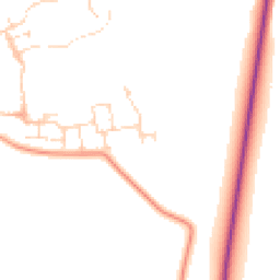 Daytime road noise heatmap for NG34 8GX