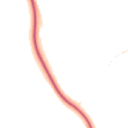 Night-time road noise heatmap for NG34 8HF