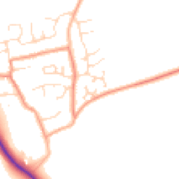 Daytime road noise heatmap for NG34 8JD