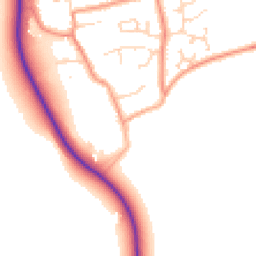 Daytime road noise heatmap for NG34 8JL