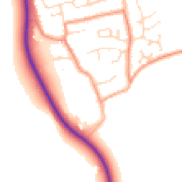 Daytime road noise heatmap for NG34 8JP