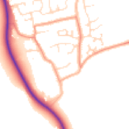Daytime road noise heatmap for NG34 8JR