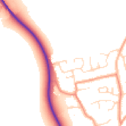 Daytime road noise heatmap for NG34 8JX