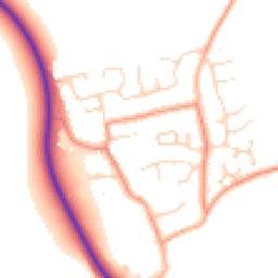 Daytime road noise heatmap for NG34 8LA