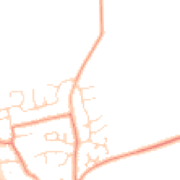 Daytime road noise heatmap for NG34 8LH