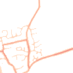 Daytime road noise heatmap for NG34 8LL