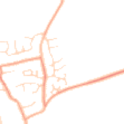 Daytime road noise heatmap for NG34 8LN