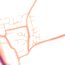 Daytime road noise heatmap for NG34 8LP