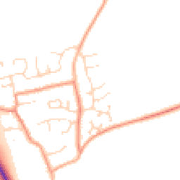 Daytime road noise heatmap for NG34 8LW