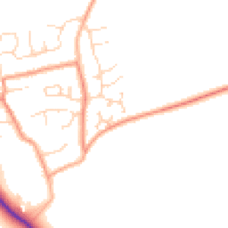 Daytime road noise heatmap for NG34 8LX