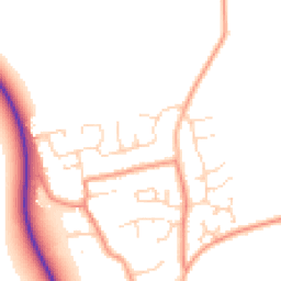 Daytime road noise heatmap for NG34 8NH