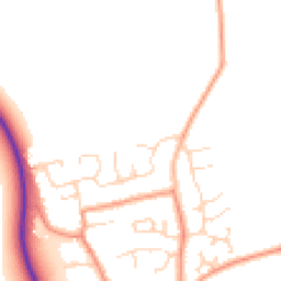 Daytime road noise heatmap for NG34 8NJ