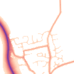 Daytime road noise heatmap for NG34 8NL