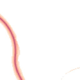 Night-time road noise heatmap for NG34 8NN