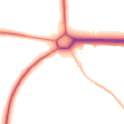 Night-time road noise heatmap for NG34 8NR